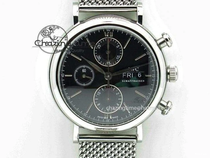 MIROTIME 0131 Youthful Pilot Chrono RG 3878 Gray Dial on Light Brown Leather Strap A 7394